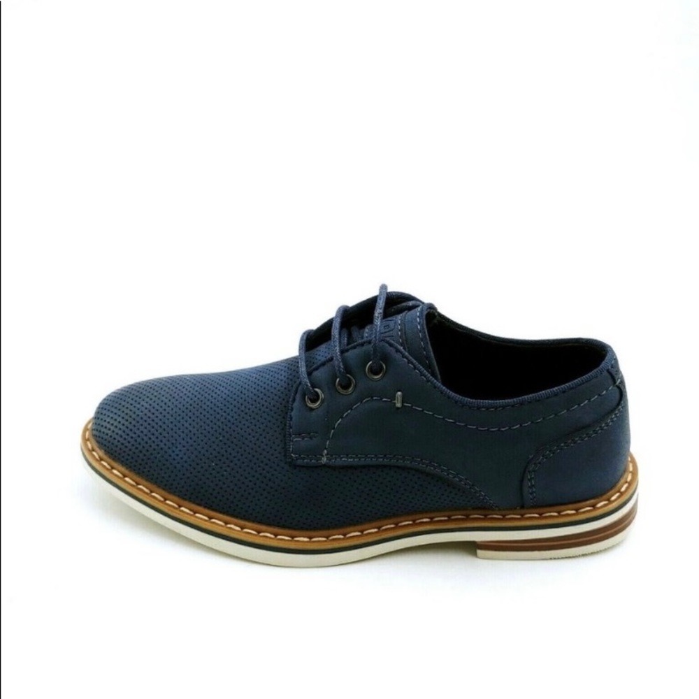 XRay Boys Lace Up Oxford Navy Blue NEW